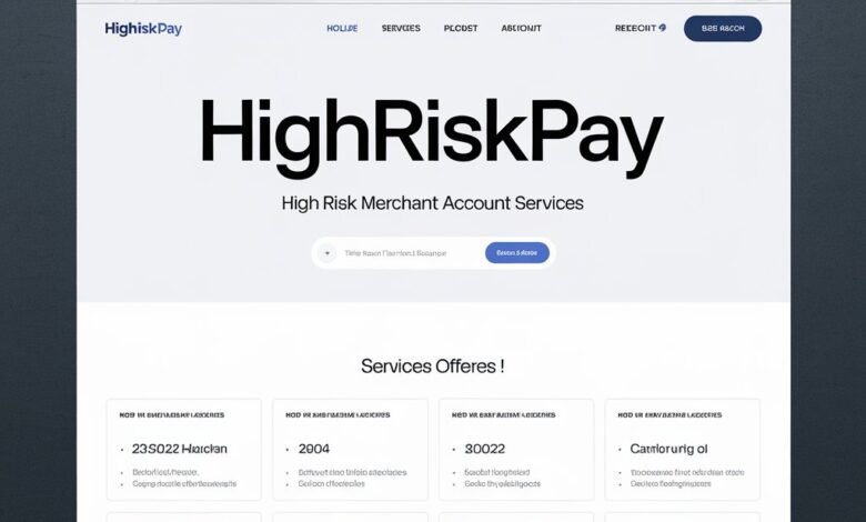 high risk merchant account at highriskpay.com