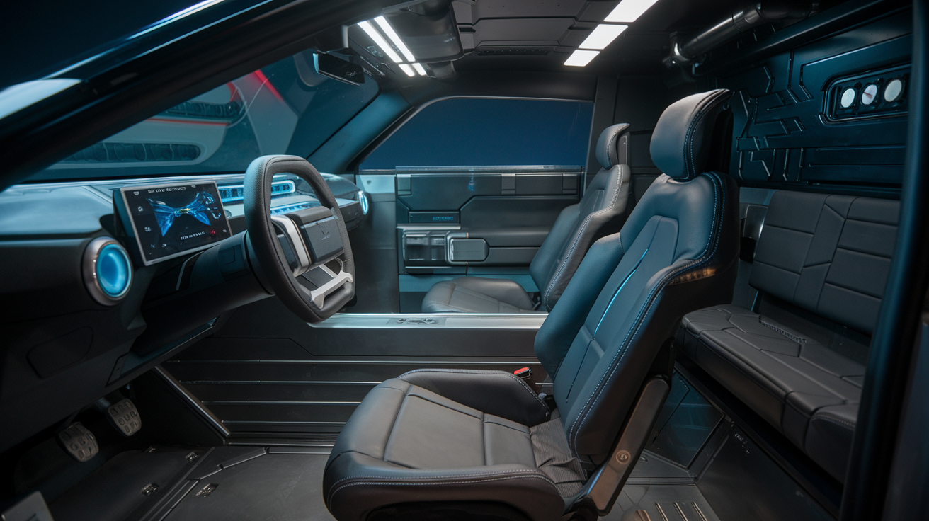 cybertruck interior